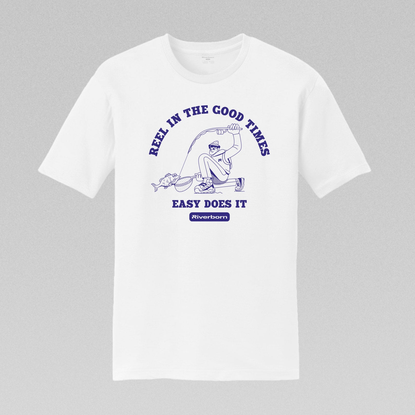 EASY DOES IT TEE - WHITE